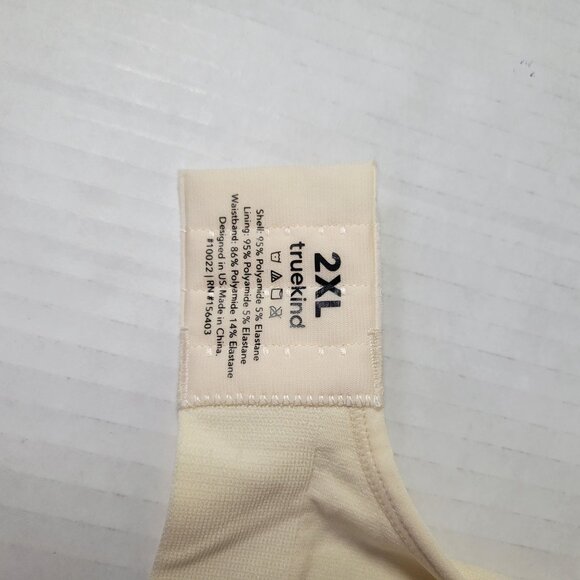 Truekind Beige Daily Comfort Wire Free Shaper Bra #10022 Size 3X - Picture 4 of 4